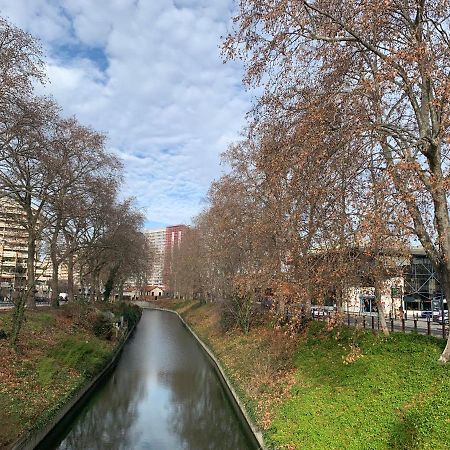 Gare Matabiau Toulouse Agreable Appartement Au Bord Du Canal Exterior foto