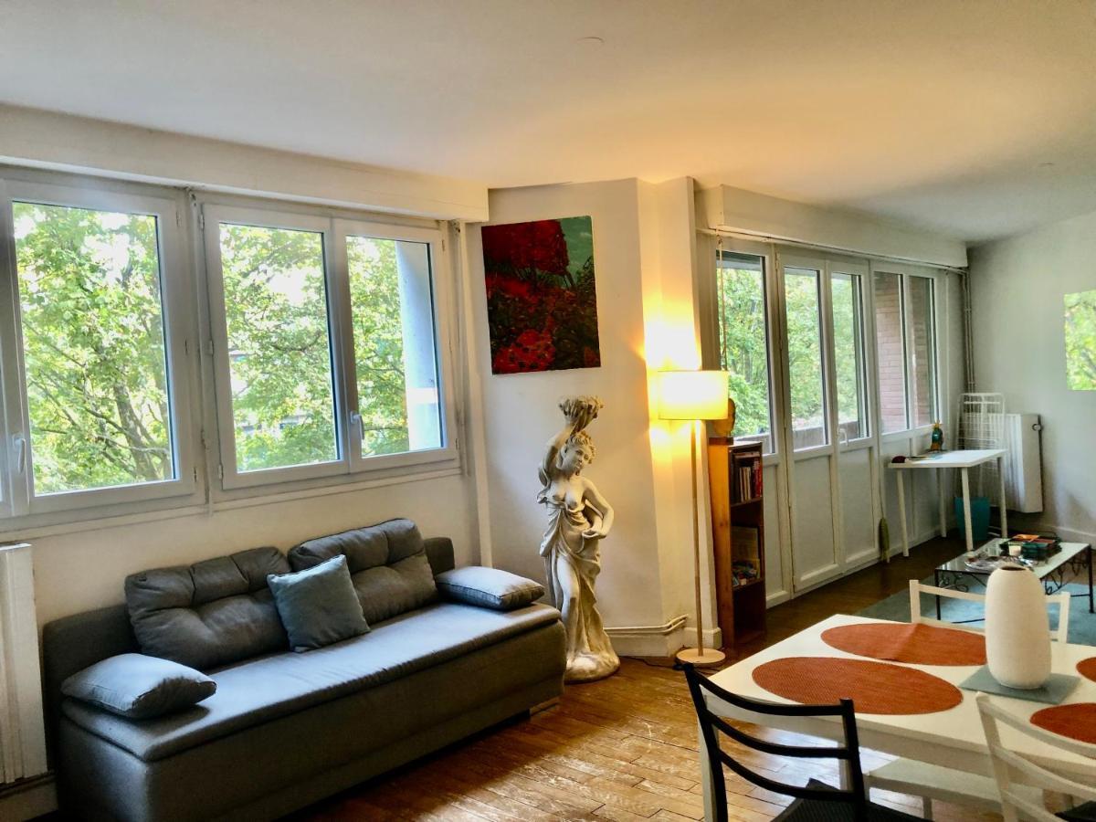 Gare Matabiau Toulouse Agreable Appartement Au Bord Du Canal Exterior foto